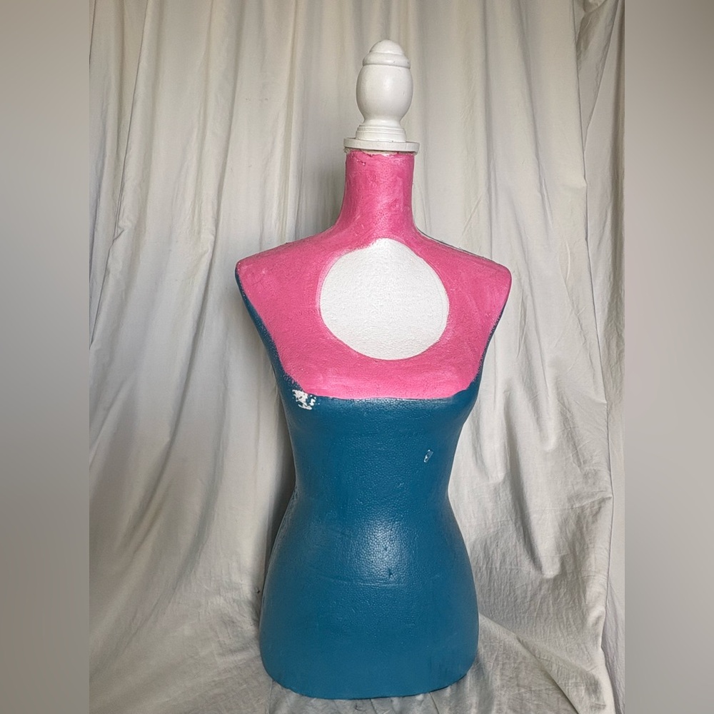 Vintage Foam Mannequin Torso Doll Project Dress Form - Picture 5 of 12